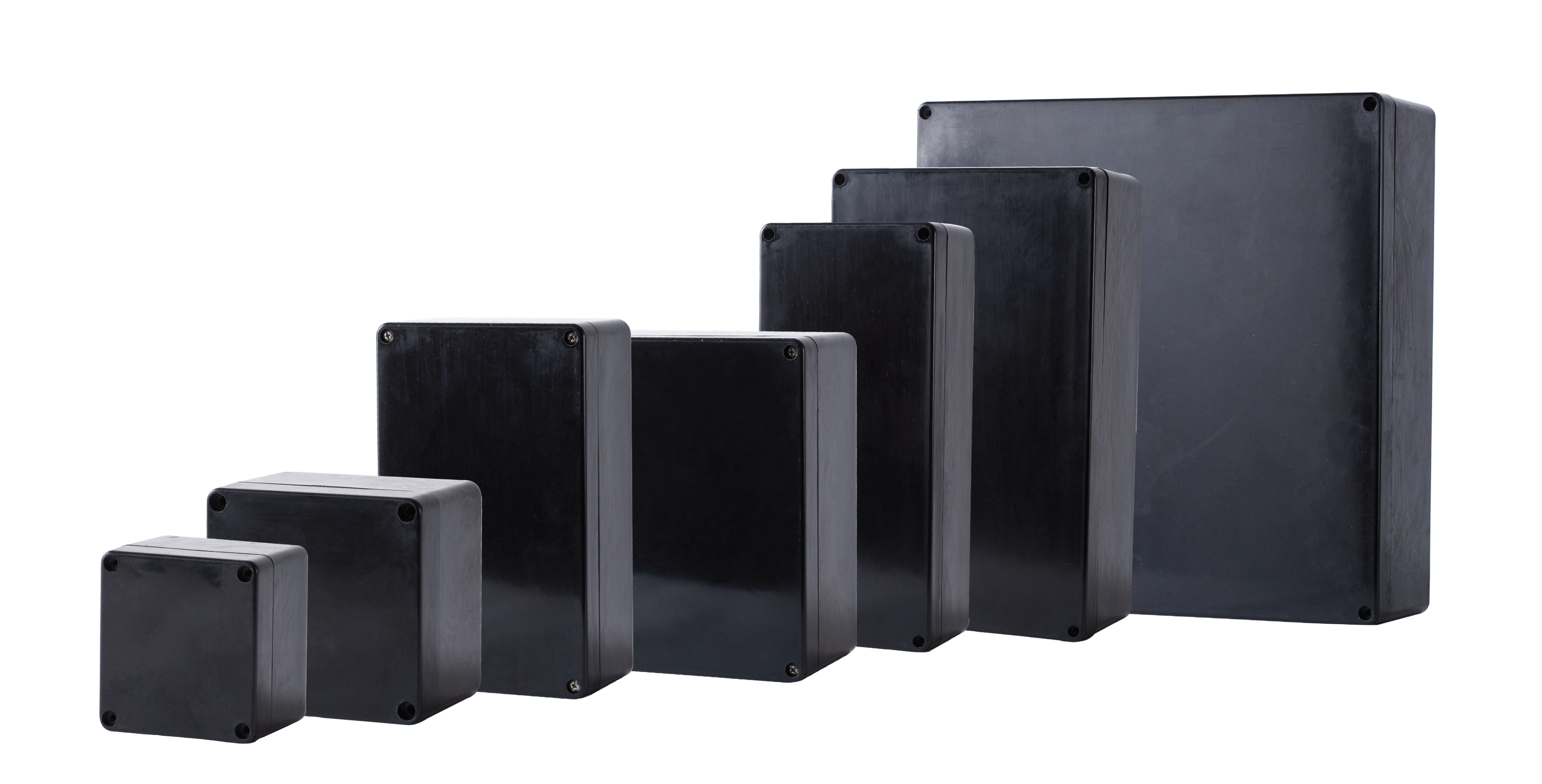 ALLBRO 1212KE/I TERMINAL BOX IP68 IK9 -50C TO +200C OPERATING TEMP 25Y+ UV LIFE 120Hx125Wx90D (MM) BLK