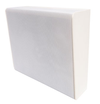 REDBACK 6W 100V SURFACE MOUNTED ABS WALL SPEAKER 160Hz-20kHz 93dB @ 1W/ 1M W/ VOLUME WHITE