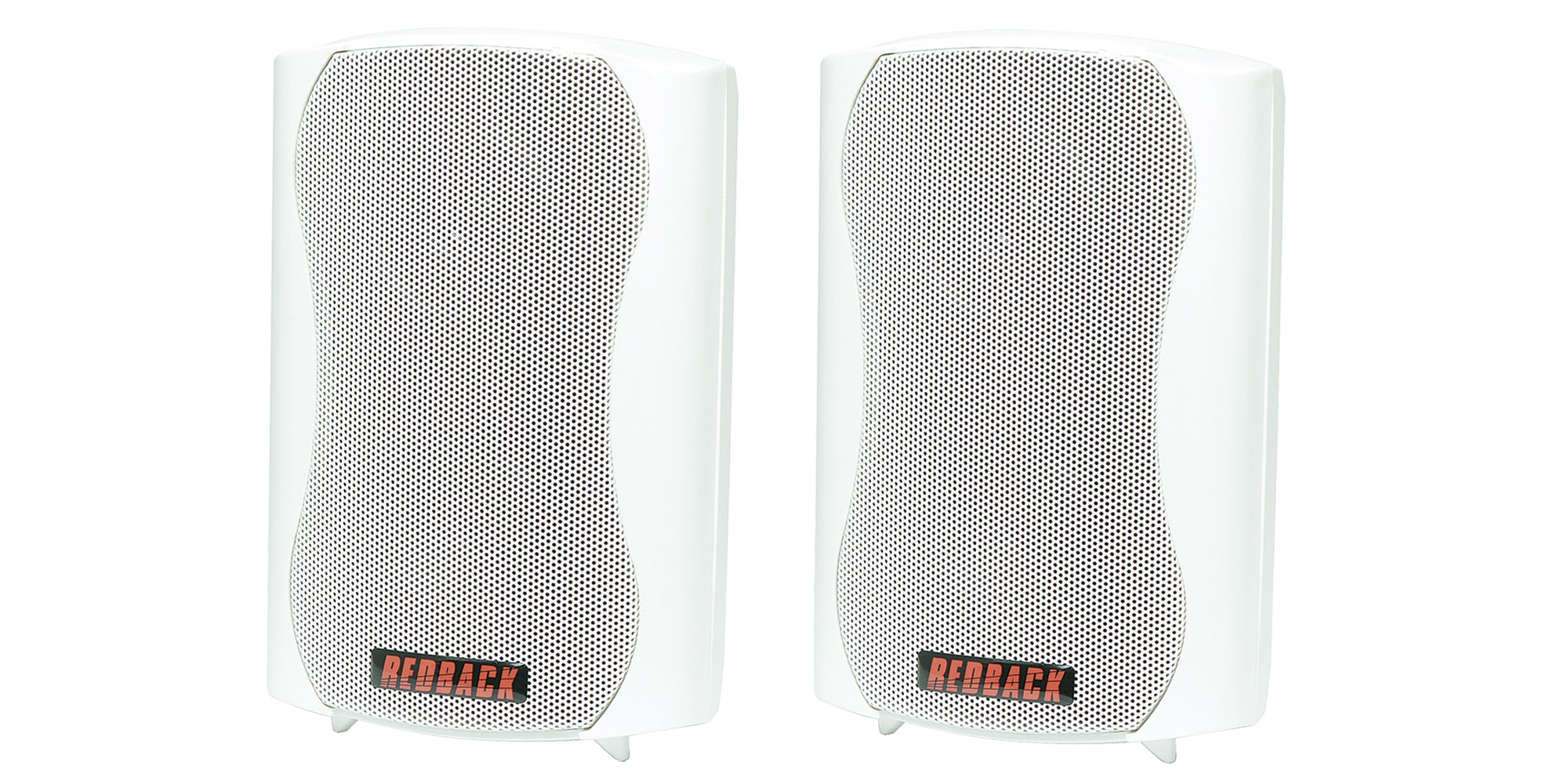 REDBACK 30W 8 Ohm 100V WALL MOUNTED SPEAKER WHITE IP54 INCLUDES MOUNTED BRACKET RUST FREE ALUMINIUM GRILLE 197Hx131Wx130D (MM)