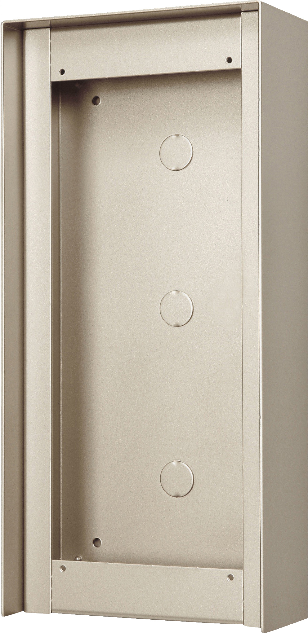 GT-103HB GT SERIES 3 MODULE(1Wx3H) SURFACE MOUNT BOX WITH RAINHOOD METAL