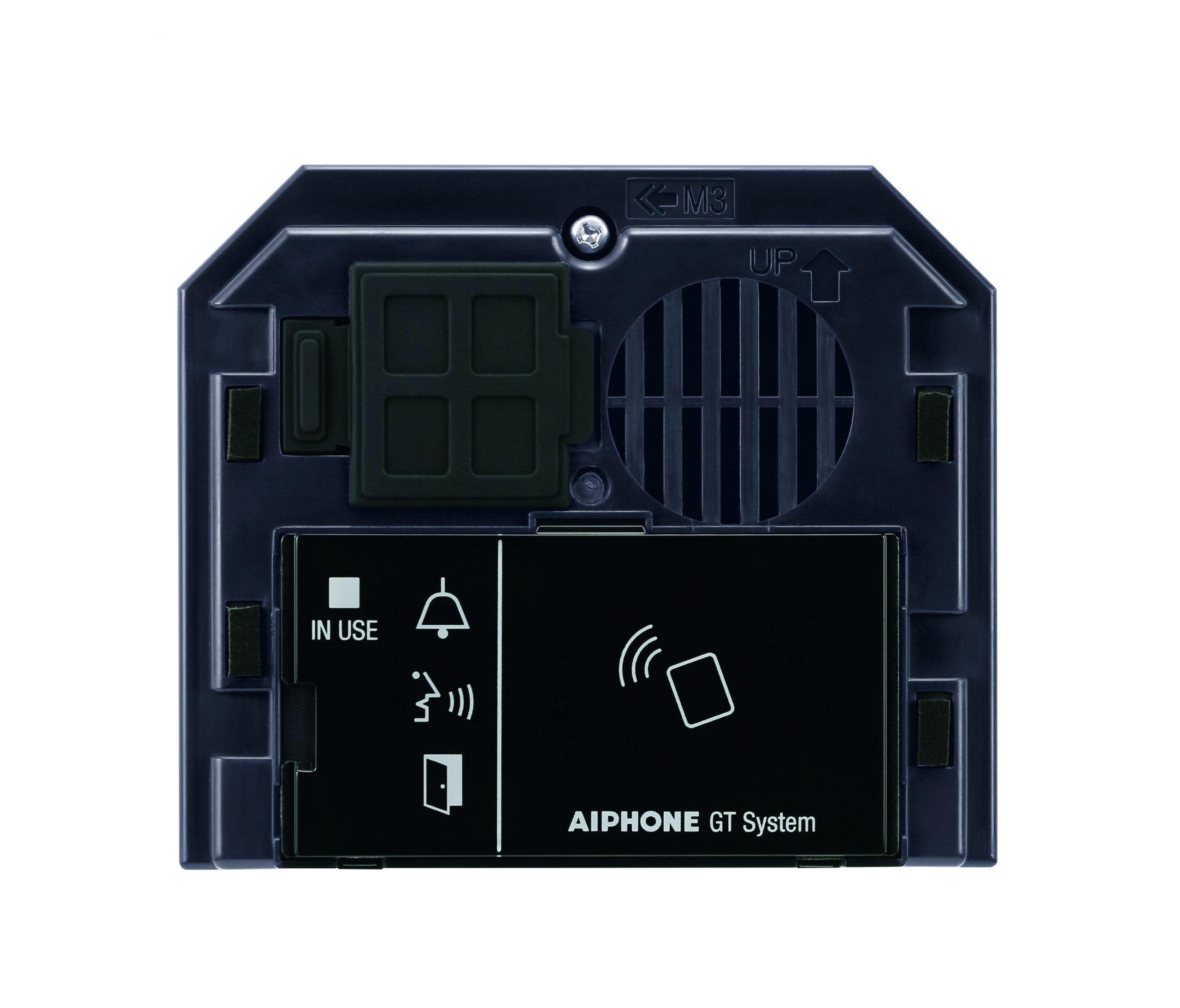 AIPHONE GT SERIES 2-WIRE INTERCOM AUDIO MODULE BLACK APARTMENT PLASTIC POWER BY BUS CONTROLLER