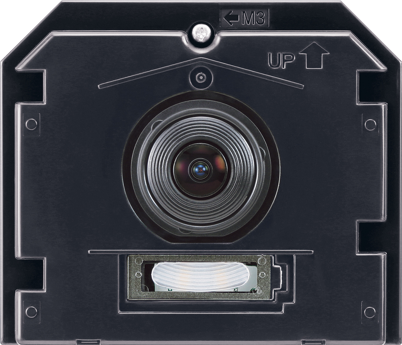 GT SERIES 4-WIRE INTERCOM MODULAR CAMERA MODULE BLACK APARTMENT 170° PLASTIC IP43 SUB DOOR STATION POWER BY BUS CONTROLLER