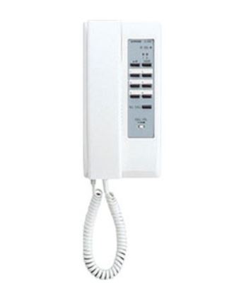 AIPHONE IE SERIES 2-WIRE INTERCOM HANDSET WHITE RESIDENTIAL/COMMERCIAL MECHANICAL BUTTON PLASTIC 12-16VAC/12-18VDC