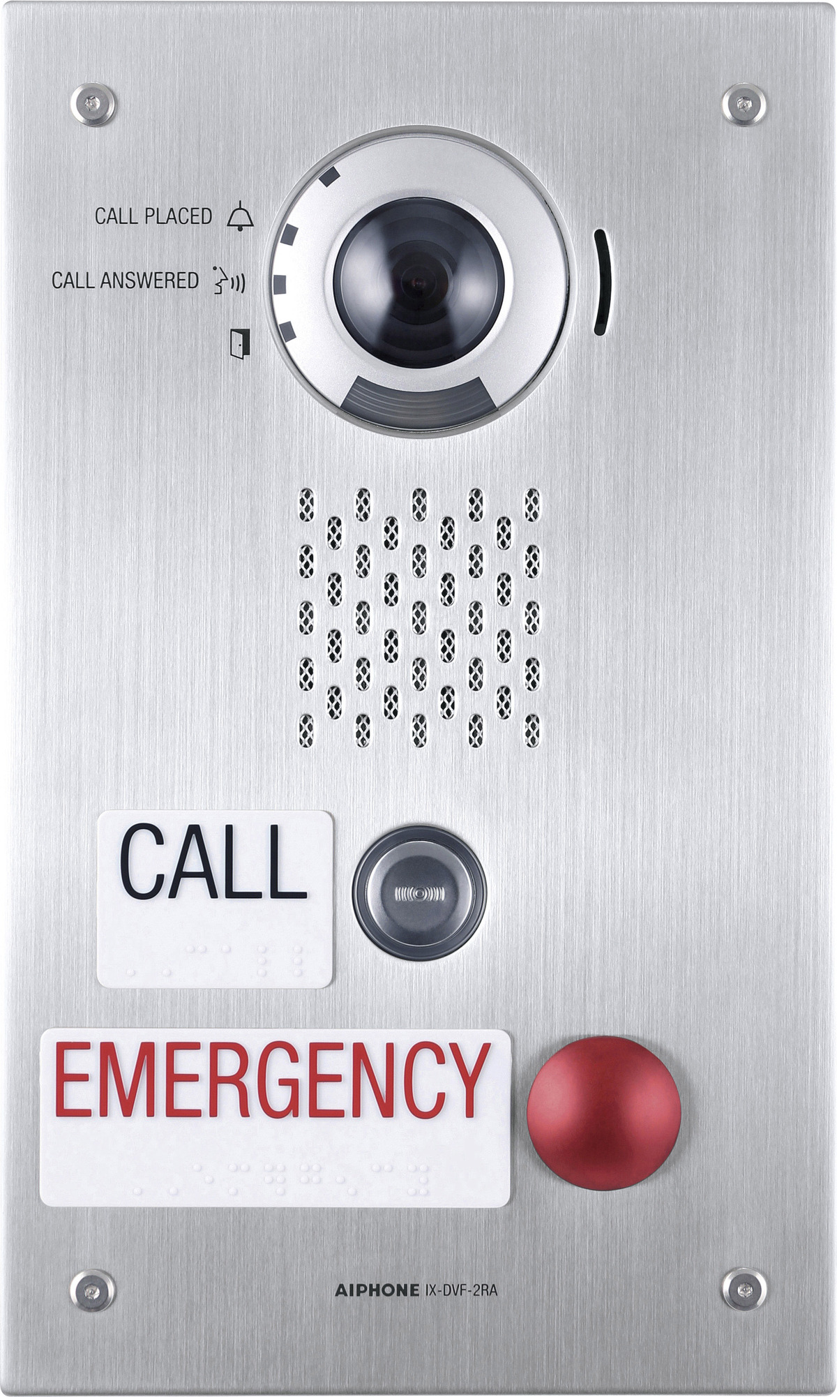 IX-DVF-2RA  Emergency Video Station w/Dual Call & Emergency Buttons