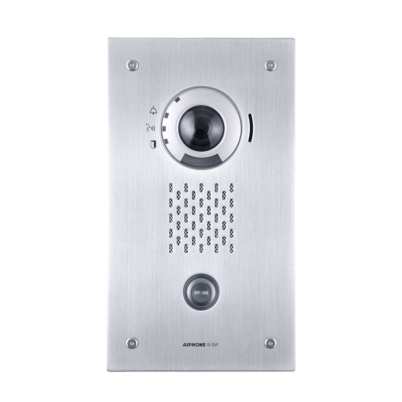 AIPHONE IX SERIES IP INTERCOM 1 BUTTON AUDIO/VIDEO DOOR STATION SILVER COMMERCIAL STAINLESS STEEL