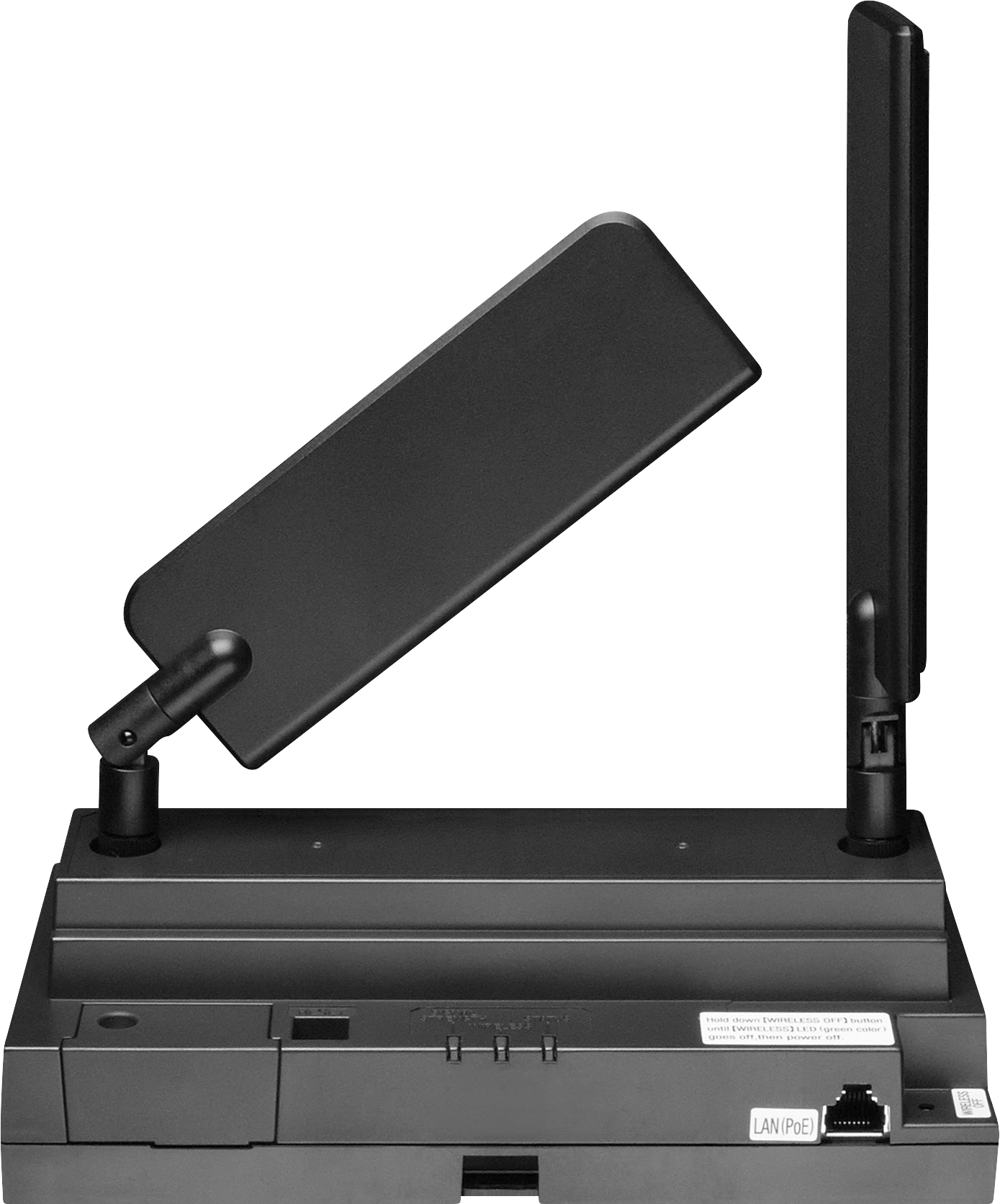 AIPHONE GATEWAY ADAPTOR WITH NANO SIM CARD SLOT BLACK PLASTIC DIN RAIL MOUNTED 48VDC/ POE SUITS IXG & IX SERIES