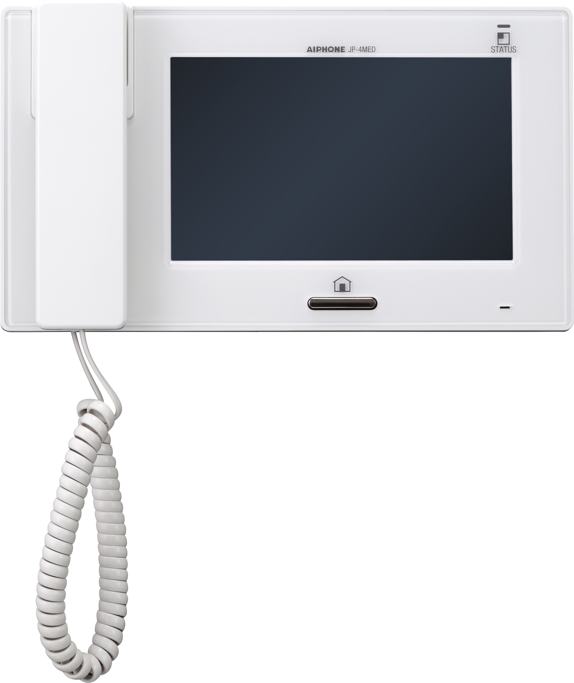 JP SERIES MULTI WIRE INTERCOM MONITOR WHITE RESIDENTIAL/COMMERCIAL 7 INCH DISPLAY TOUCHSCREEN PLASTIC LOCK OUTPUT(DRY CONTACT) SUB DOOR STATION 24VDC