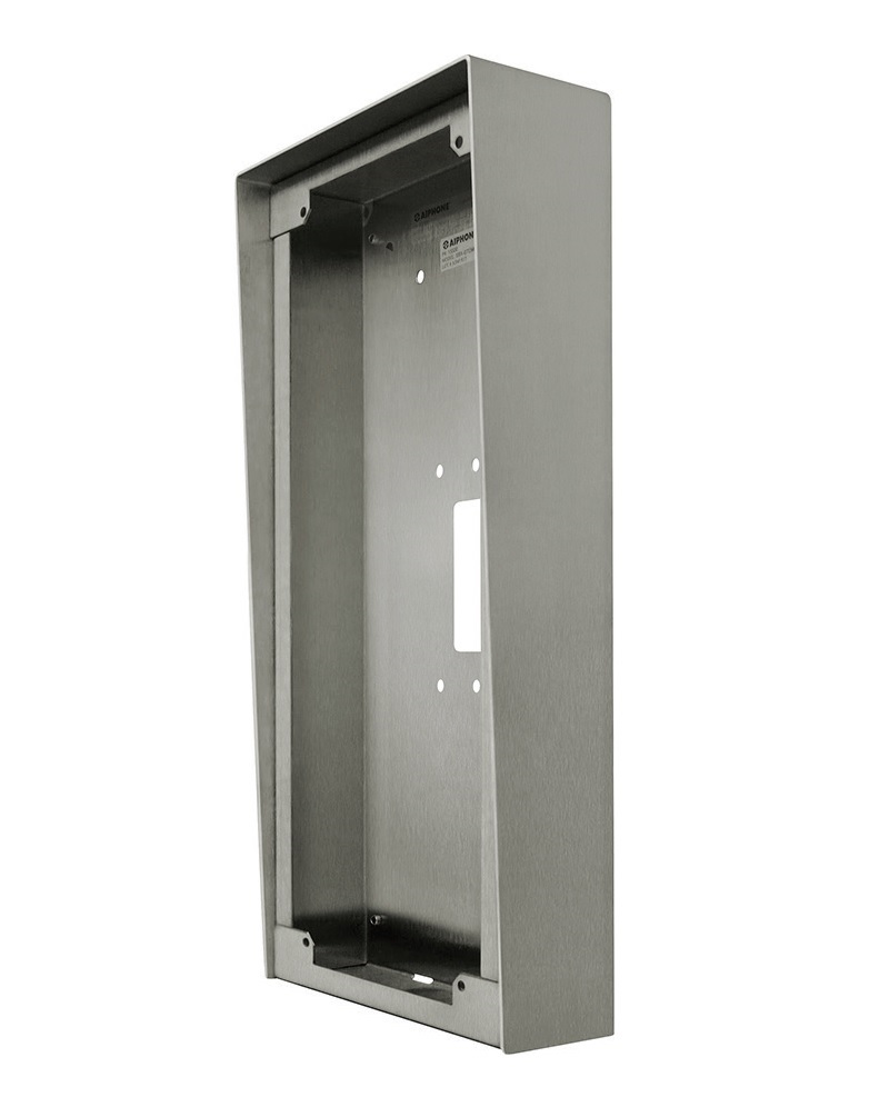 AIPHONE GT SERIES SURFACE MOUNTED BOX MARINE STAINLESS STEEL SUITS GT-DMB-N VIDEO DOOR STATION 322.5Hx154Wx63.5D