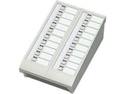 AIPHONE ADDITIONAL 20 CALL BUTTON ADD-ON SELECTOR SUITS TC-10 EXTENDS TO 30 BUTTONS 18VDC WHITE