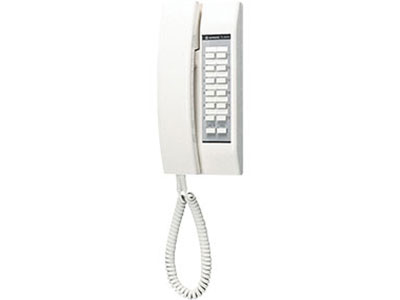 TD-H/C 24-CALL AUDIO MASTER STATION WHITE PLASTIC 12VDC