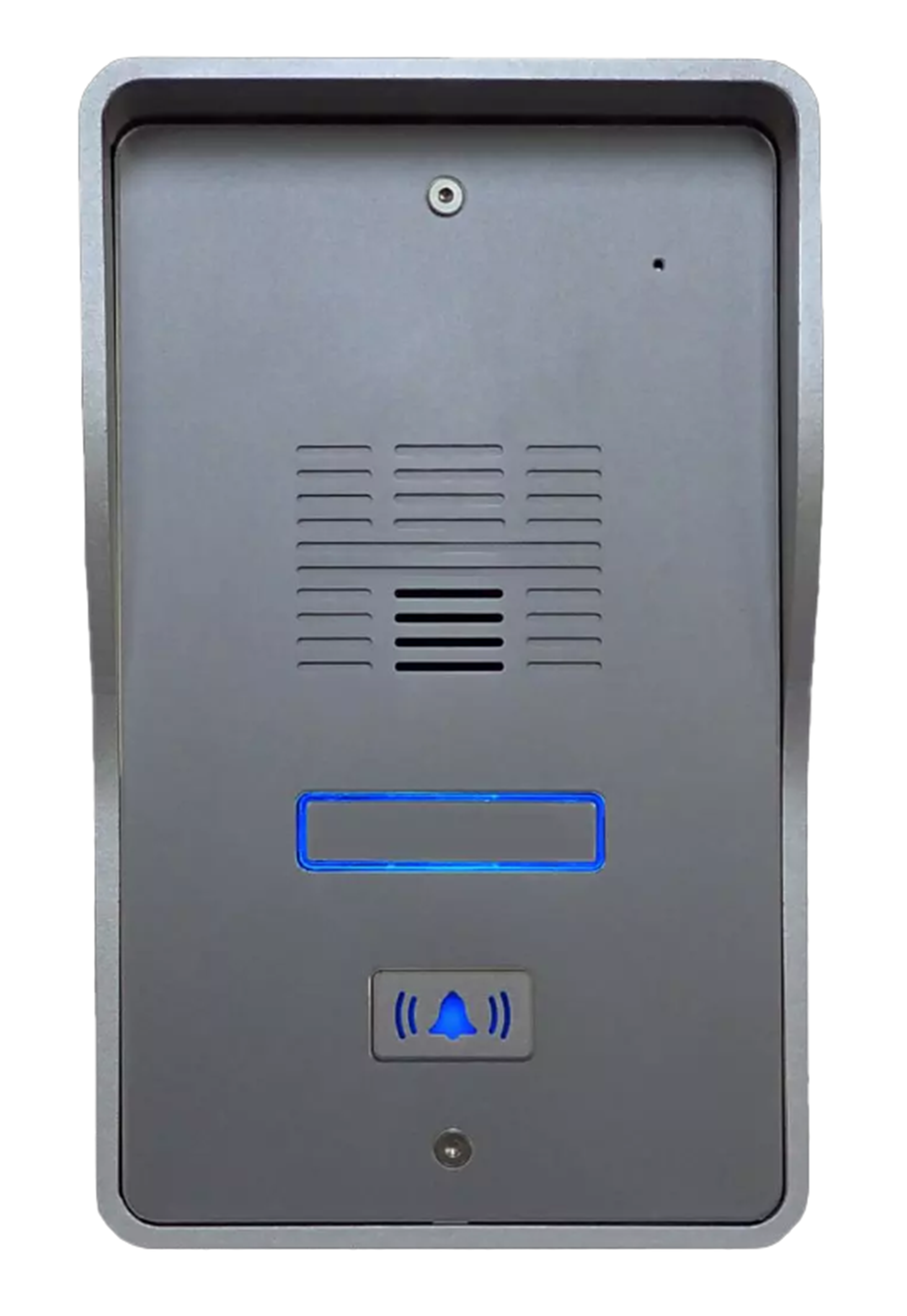 4G LTE SERIES 4G SIM ALL IN ONE (WITH KEYPAD) 1 BUTTON AUDIO DOOR STATION SILVER RESIDENTIAL MECHANICAL BUTTON METAL IP65 IK10 2 x OUTPUTS REX INPUT SUB DOOR STATION 12-24VAC/DC