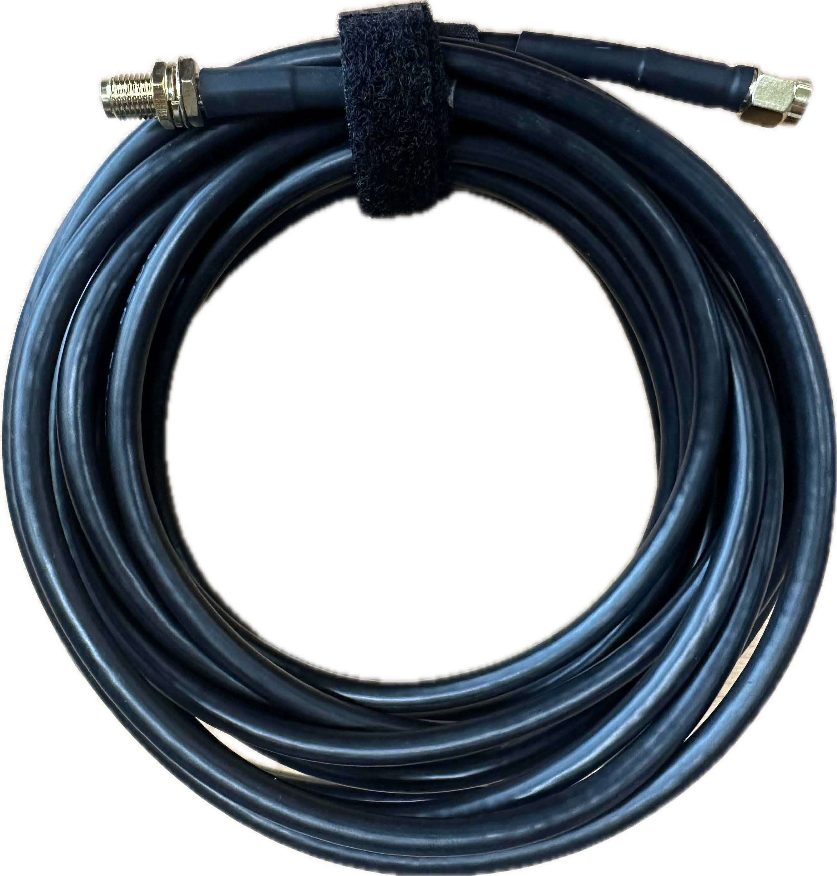 ARISTEL NEOSEXT5 5M RG58 LOW LOSS CABLE EXTENSION SMA MALE TO SMA FEMALE SHIELDED PVC BLACK