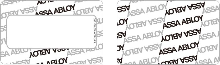 ASSA INTEGRAL ACCESS USER CARD MIFAIRE 13.56MHz WHITE PRINTABLE (USER CARD/ FLOOR CARD/ ZONE CARD/ GLOBAL ACCESS CARD/ SECCURITY CARD/ ONE TIME USER CARD) CAN ONLY USE ON INTEGRAL READERS