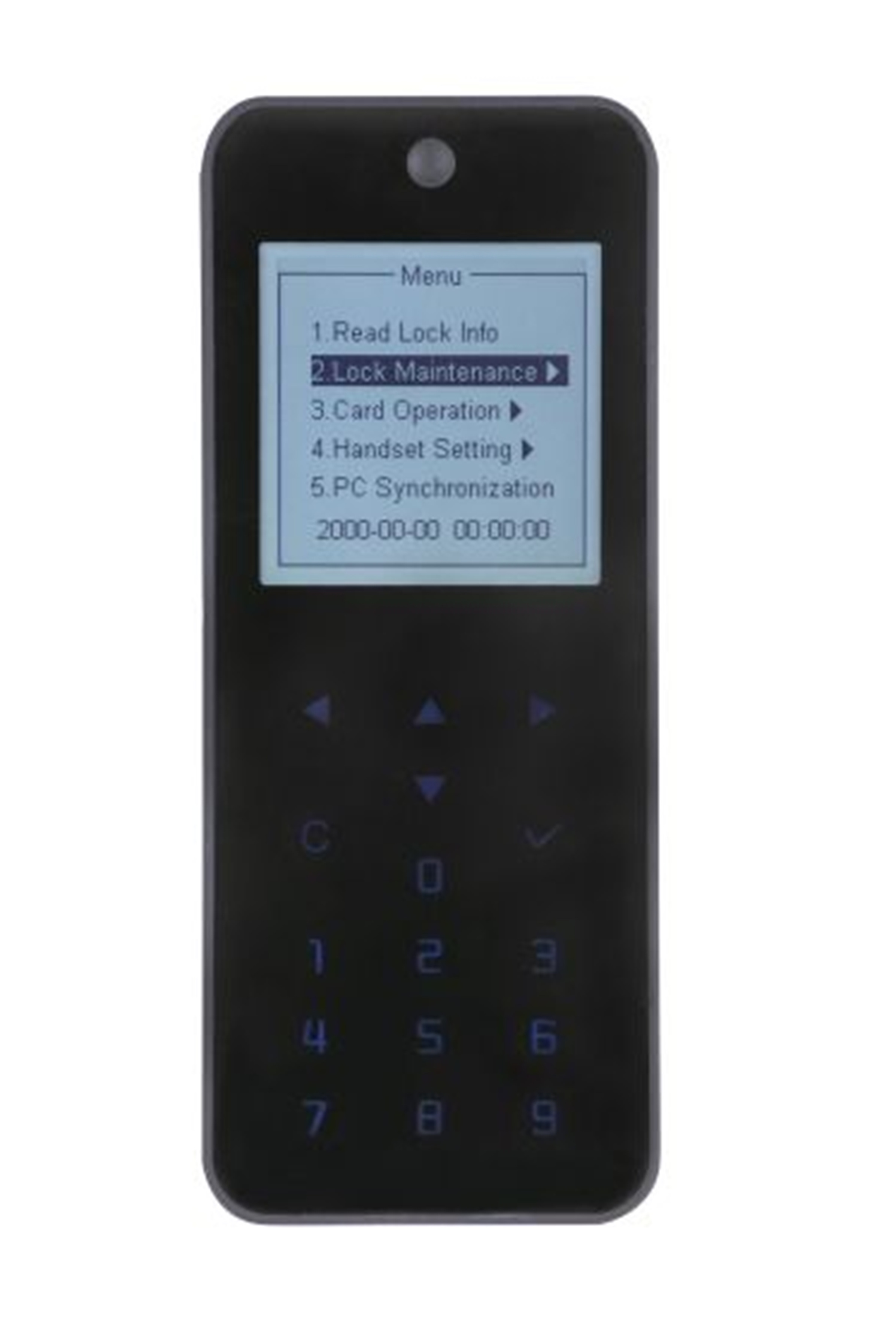 ASSA ABLOY ITGL930-HHD PORTABLE HANDHELD NFC PROGRAMMER USB 13.56MHZ 2X AA BATTERIES 177.6Hx85Wx30D (MM) BLACK