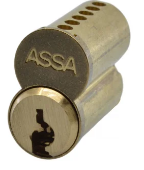 ASSA ABLOY SFIC-6PIN CYLINDER ONLY FIG8 SHAPE - MEDECO X4 SFIC CORE, KEYED DIFFERENTLY, (DGV COMERCIAL KEYWAY)