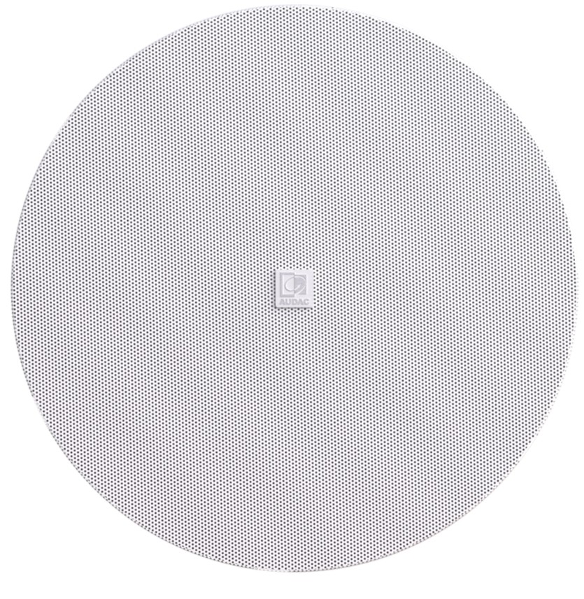 AUDAC CIRA824I/W 8 INCH 2-WAY CEILING SPEAKER 40W 100V/8OHM WHITE