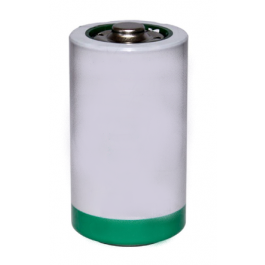 LS33600 3.6VDC /17Ah LITHIUM BATTERY 250 mA (CONTINUOUS) DISCHARGE OPERATE TEMP -60° ~ +85° NON RECHARGABLE FLAT CONTACT WHITE 90G