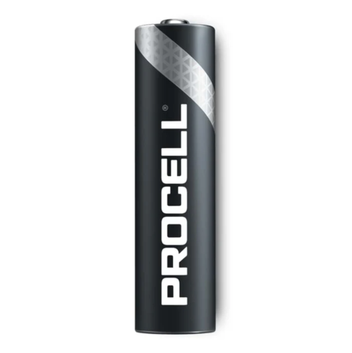 AAA 1.5VDC /1236 mAh ALKALINE-MANGANESE DIOXIDE BATTERY OPERATE TEMP -20° ~ +54° NON RECHARGABLE FLAT CONTACT WHITE 11.6G