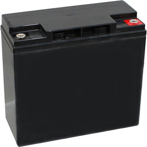 CJ12-22 12VDC /22Ah VALVE REGULATED LEAD ACID BATTERY 220A (5 Sec) DISCHARGE OPERATE TEMP -20° ~ +60° 6A CHARGE CURRENT FASTON TABS F3 & F13 BLACK 5.9KG