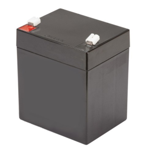 CJ6-5.4 6VDC /5.4Ah VALVE REGULATED LEAD ACID BATTERY 54A (5 Sec) DISCHARGE OPERATE TEMP -20° ~ +60° 1.65A CHARGE CURRENT FASTON TABS 187( F1) & 250( F2) BLACK 0.87KG