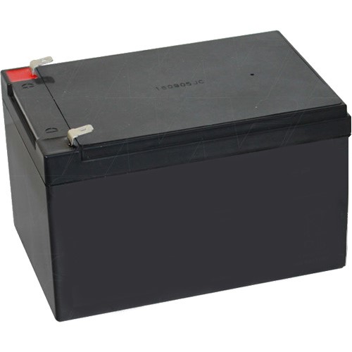CJ12-12 12VDC /12Ah VALVE REGULATED LEAD ACID BATTERY 120A (5 Sec) DISCHARGE OPERATE TEMP -20° ~ +60° 3.6A CHARGE CURRENT FASTON TABS 187( F1) & 250( F2) BLACK 3.45KG