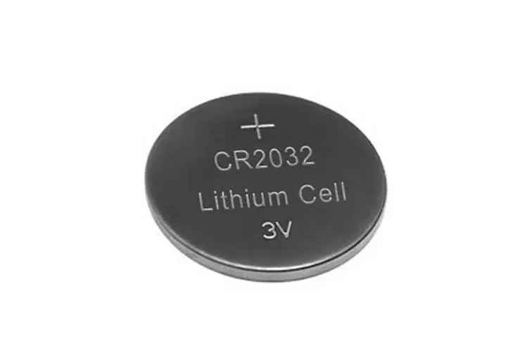 CR2032-BPBUTTON BATTERY 3VDC /220 mAh OPERATE TEMP -20° ~ +85° NON RECHARGABLE FLAT CONTACT SILVER 3G