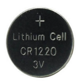 CR1220BUTTON BATTERY 3VDC /36 mAh ALKALINE-MANGANESE DIOXIDE BATTERY 0.1 mA (CONTINUOUS) DISCHARGE OPERATE TEMP -20° ~ +85° NON RECHARGABLE SILVER 0.8G