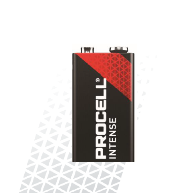 PX1604 9V / 628 mAh ALKALINE-MANGANESE DIOXIDE BATTERY OPERATE TEMP -20° ~ +54° NON RECHARGABLE MINIATURE SNAP BLACK 45.3G