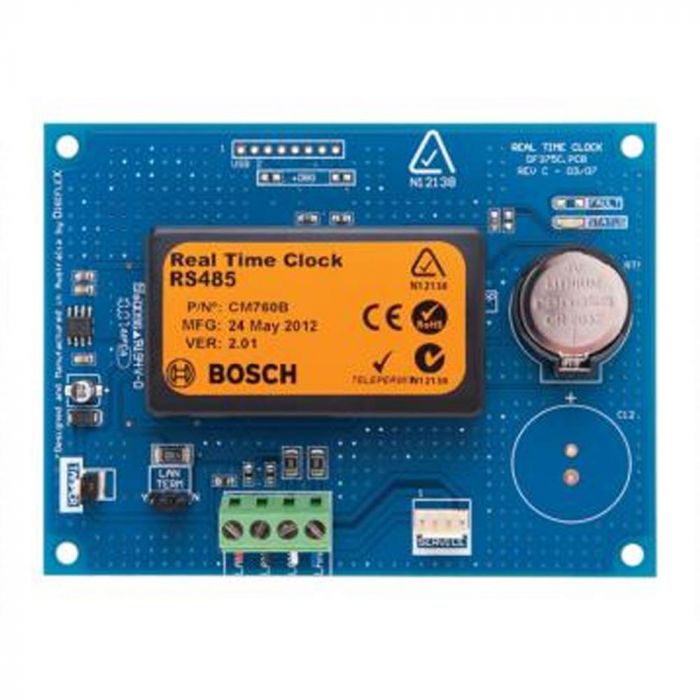 BOSCH SOL6000 REAL TIME CLOCK MODULE SIMPLE RS485 LAN CONNECTION TO CONTROL PANEL SUITS SOL6000 PANEL