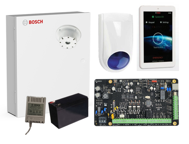 BOSCH 4000 HARDWIRED ALARM KIT INCLUDES 1x SOLUTION 4000 PCB 1x 7