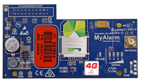 BOSCH RADIO MODEM PLUG-IN MODULE WITH ANTENNA 4G/ LTE/ CAT1 PCB BOARD