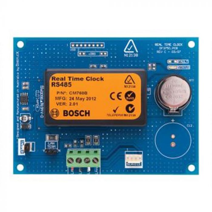 BOSCH CM760B REAL TIME CLOCK MODULE RS485 LAN FOR SOLUTION 6000/6000-IP CONTROL PANEL
