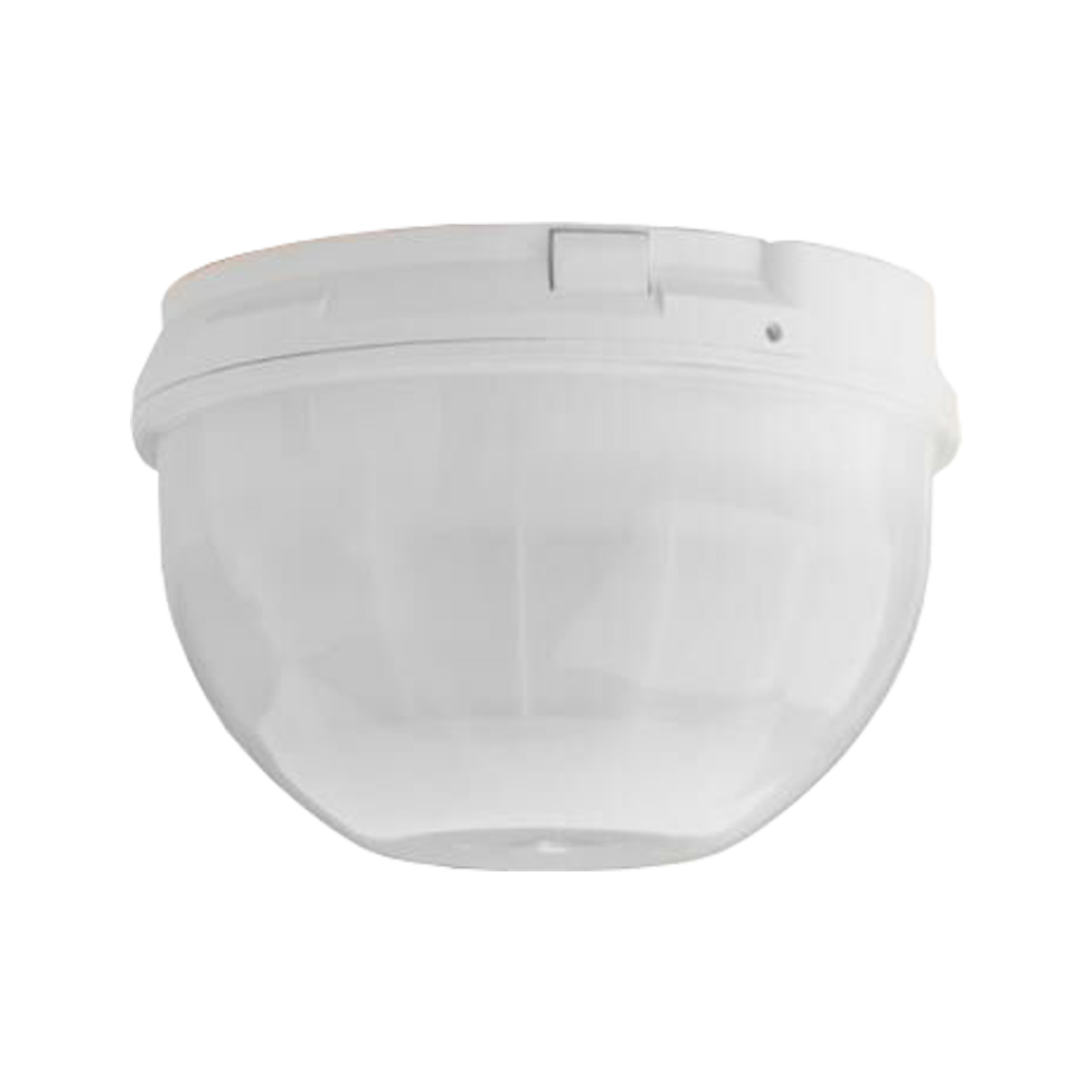 BOSCH CLASSIC SERIES HARDWIRED 360° PIR WITH MIRROR LENS WHITE 360°x 18M DETECTION AREA 1 x SPDT OUTPUT PLASTIC CEILING MOUNT 2.5~6M MOUNT HEIGHT 6-15VDC