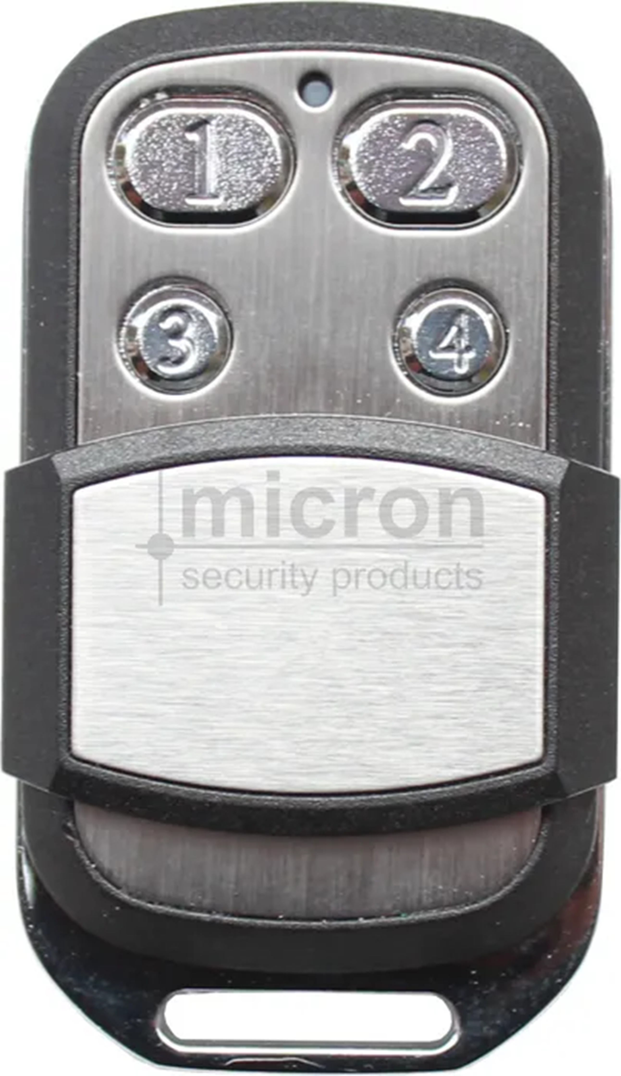 BOSCH HCT-4R RADION 4-BUTTON REMOTE 433MHZ SIL PLASTIC 1X LR27A ALKALINE BATTERY ENGRAVED 1/2/3/4 SUITS RE005EV2 WE800EV2 HCR15 RECEIVER