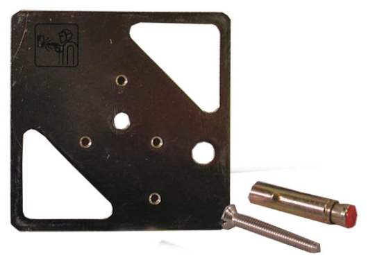 BOSCH MOUNTING PLATE SUITS BOSCH SEISMIC DETECTOR/ SENSOR FOR STEEL/ CONCRETE SURFACE MOUNT