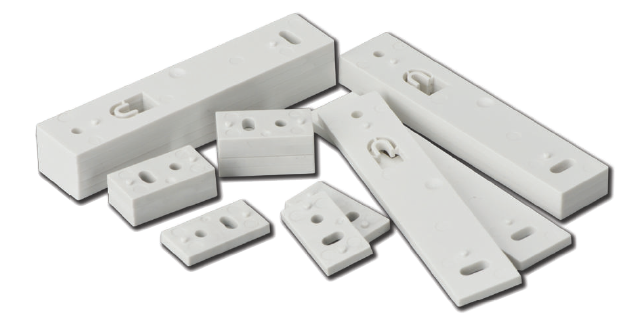BOSCH RADION SPACER KIT INCLUDES 10 x BASE SPACERS AND 10 x MAGNET SPACERS WHITE