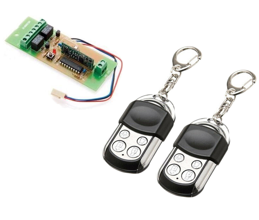 BOSCH KIT WITH 433MHZ RX AND 2 X 4 BUTTON FOB