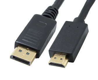 CABAC CABLE ACTIVE DISPLAYPORT TO HDMI 1.8M BLK