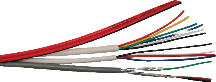 RADUM GREY COMPOSITE CABLE INCLUDES 1 x 6 CORE WHITE 14/0.20 1 x 4 CORE WHITE 14/0.20 1 x 2 PAIR GREY SHEILDED DATA & 1 x FIG 8 RED WITH BLACK TRACE 24/0.20 150M