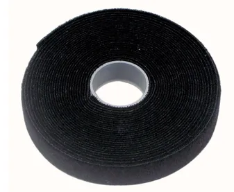 CABAC VT19BK/25M PRO CBL TIE 19MM X 25M ROLL BLK