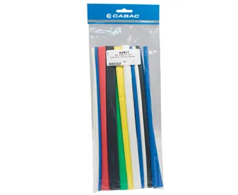 CABAC HEATSHRINK THIN WALL ASSORTED ASSORTED ASSORTED ELECTRON BEAM CROSS LINKED POLYOLEFIN ASSORTED 1.2M