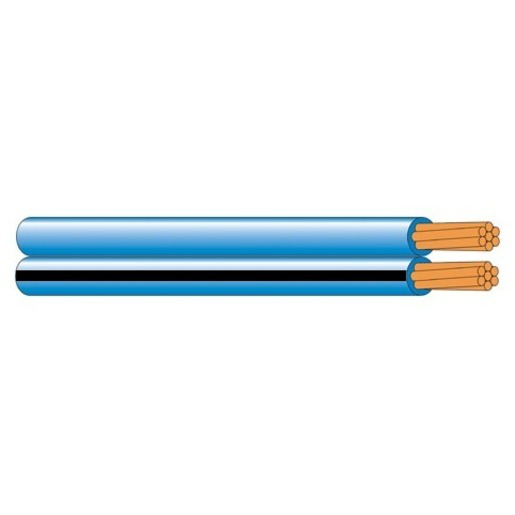 FIG8 CABLE 24/0.20 2 CORE UNSCREENED PVC SHEATH 250M BLUE