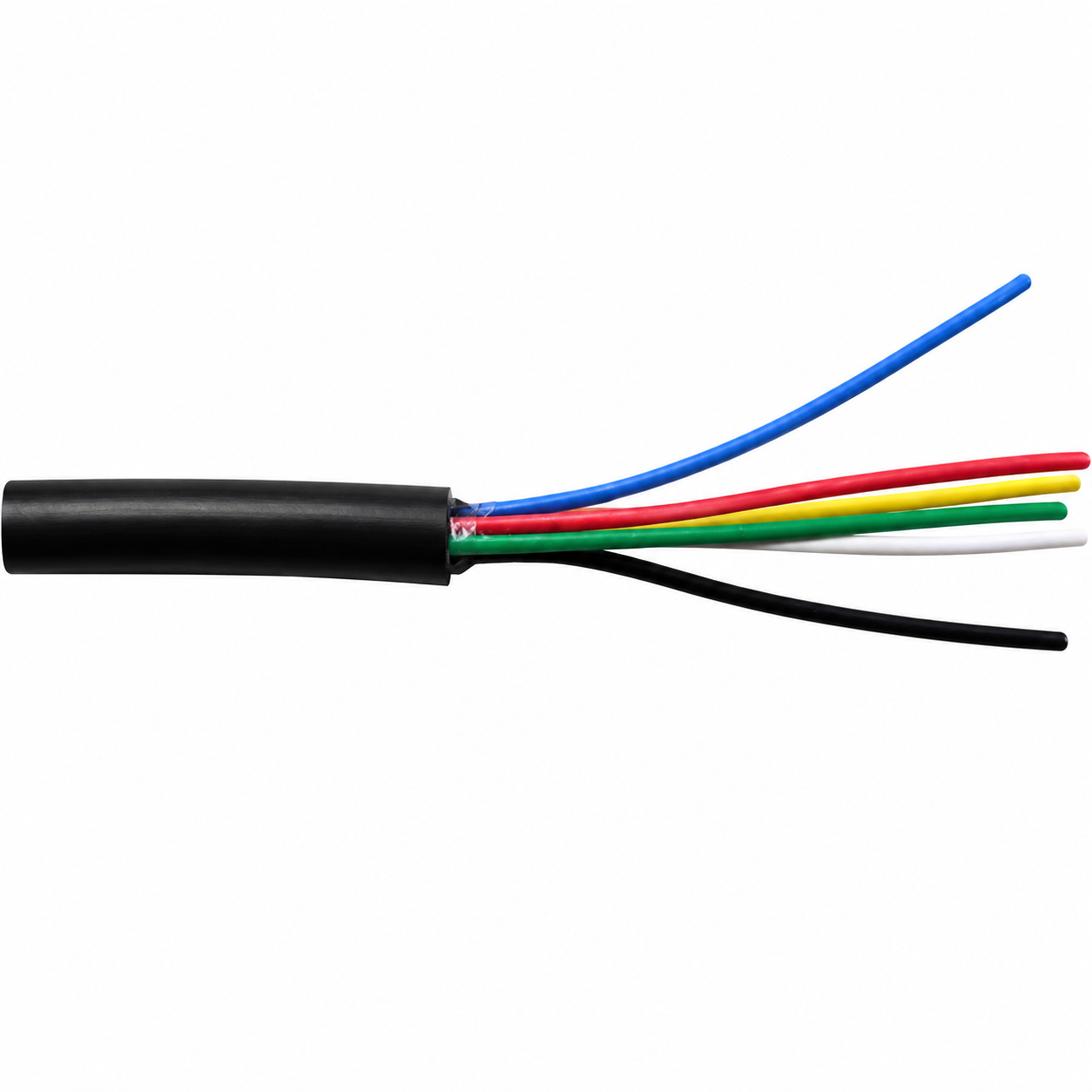 RADUM BCUGS61402-300 6 CORE 14/0.20 JELLY FILLED UNSCREENED SECURITY CABLE 300M DRUM BLACK