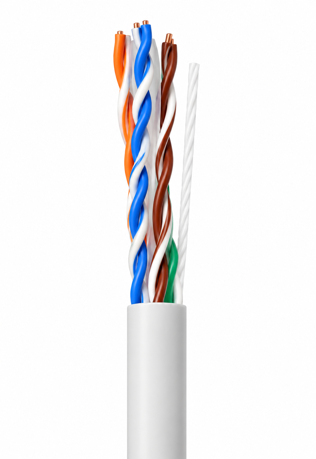 SHARKRACK DCWC6UL305GR CAT6 U/UTP UNSHIELDED 23AWG SOLID COPPER LSZH LAN CABLE 305M PULL BOX GREY