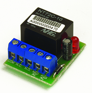 SPDT AC / DC RELAY 12VDC OR 16VAC INPUT
