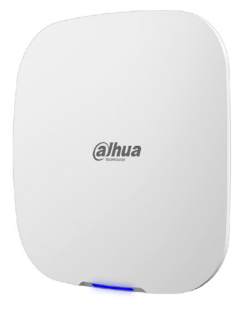 DAHUA WIRELESS ALARM PANEL WHITE 32 AREAS 33 USERS 150 KEYPAD 400 EVENTS PLASTIC WALL MOUNT BUILT IN ETHERNET 380G 12VDC