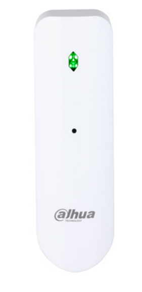 DAHUA AIRSHIELD SERIES WIRELESS GLASS BREAK DETECTOR WHITE 9M DETECTION AREA 2 INPUT (DRY) PLASTIC WALL MOUNT 433.1-434.6MHz 1xCR123A BATTERY (3.3V) SUITS DHI-ART-ARC3000H-03-FW2