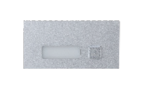 DAHUA 2 BUTTON MODULE ON 1 ROW SILVER APARTMENT/COMMERCIAL METAL IP65 IK07 POWER BY BUS CONTROLLER