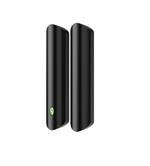 DAHUA AIRSHIELD SERIES WIRELESS REED SWITCH BLACK DETECTION GAP 40MM WITH TAMP ALARM FLASHING/ SOLID GREEN LED INDICATORS PLASTIC DOOR MOUNTED 433.1-434.6MHz 1xCR123A BATTERY (3.3V)