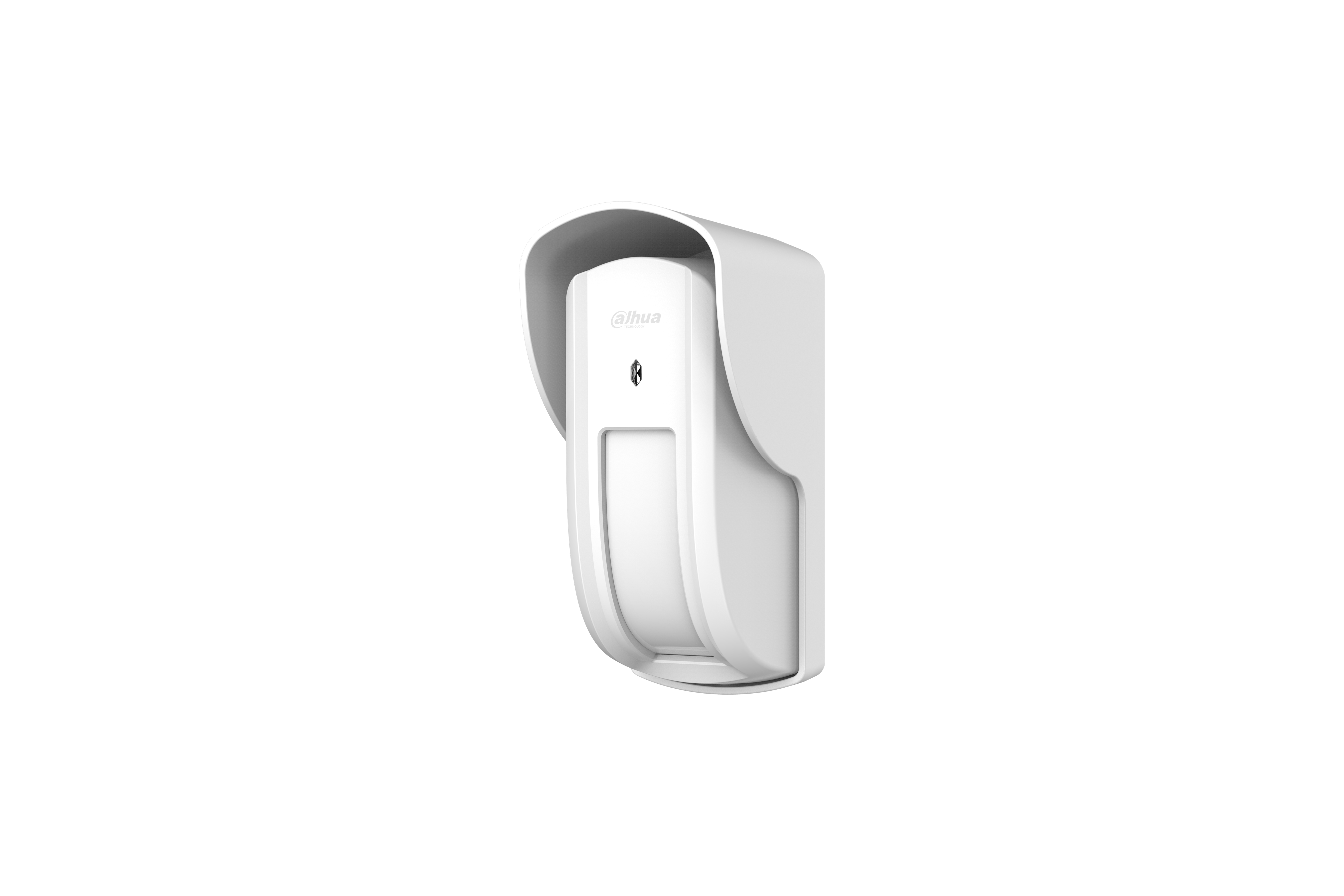 WIRELESS CURTAIN/ ANTI MASK/ PET FRIENDLY PIR DUAL WHITE PET UP TO 18KG 12M DETECTION AREA WITH TAMP ALARM WALL MOUNT IP65 433MHz 2xCR123A BATTERY (6.6V)